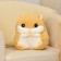Soft toy "hamster" with a blanket, 30 cm, beige color