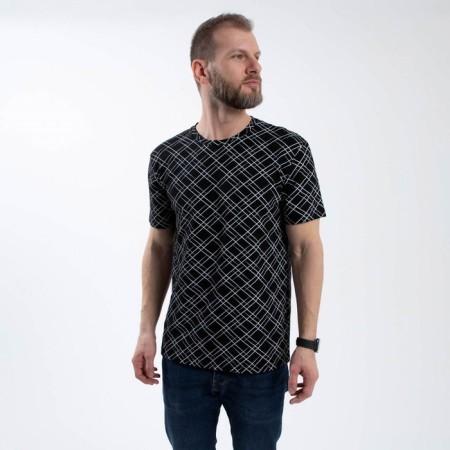 SL T -shirt "Geometry", 46, black