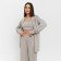 Комплект женский (рубашка, брюки, топ) KAFTAN "Base" р. 48, серый