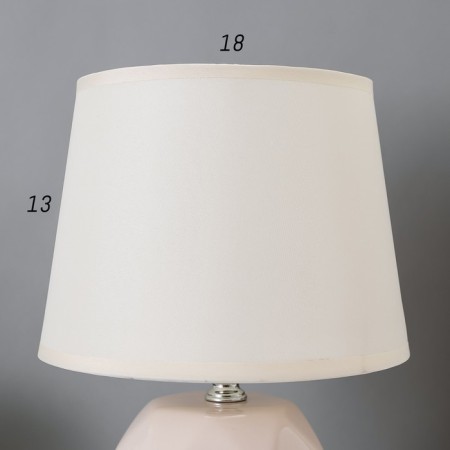 Table lamp 08946/1 E14 40W Beige 17x17x28 cm Risalux-4