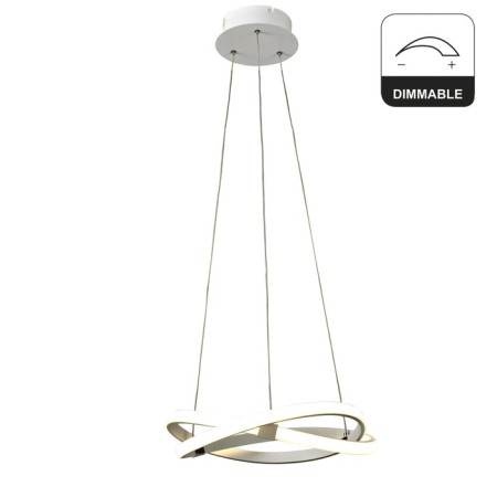 Suspended chandelier Mantra Infinity, LED, 2500LM, 2800K, 300 mm, white color-4