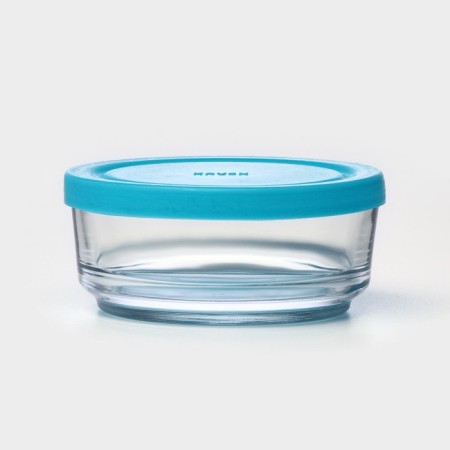 Glass form for storage of products ABAN MIN, 210 ml