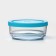 Glass form for storage of products ABAN MIN, 210 ml