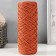 Knitting cord 100% polyester, width 3 mm 100m (terracott)