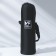 Thermos "strong in spirit" in a case, 1 l, heat conservation time 6-12 hours
