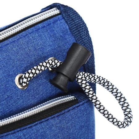School Penal on the zipper Calligrata "Sport", 2 departments, blue-4