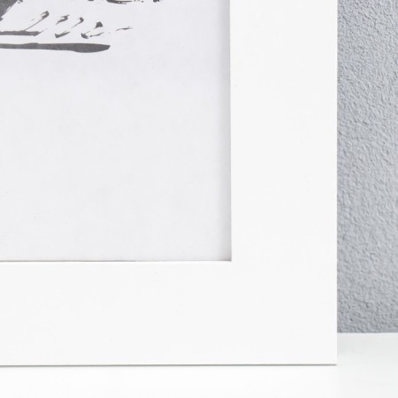Frame for photo MDF 30x40cm "Trend", white (plastic screen)-2