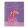Notebook of 48 sheets in the Young Princess cage, covered cardboard, matte lamination Soft Touch, mix