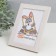 Photo frame MDF 10x15 cm, No. 6, milk oak (plastic screen)