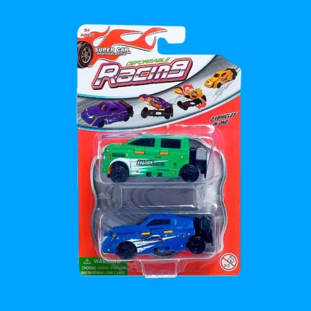 The machine "Race", transforms, set 2 pieces, mix-7