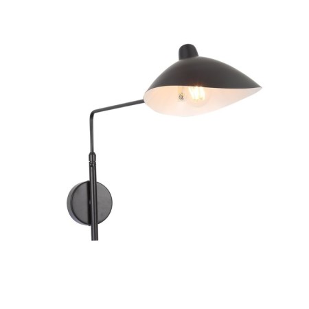 Sconces st. SL305.401.01. SPRUZZO. 1x60 watts, e27, 18x40 cm, black color