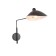 Sconces st. SL305.401.01. SPRUZZO. 1x60 watts, e27, 18x40 cm, black color