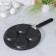 Sleep pan for Oladiy "Quartet", 41 × 24 × 2.5 cm, plastic handle, black color
