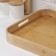 Tray with handles of the share Striata, 46 × 33 × 4.5 cm, bamboo