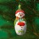 New Year. Chocolate figure on the thread "Santa Claus, Snow Maiden, Snowman", mix, 18 g