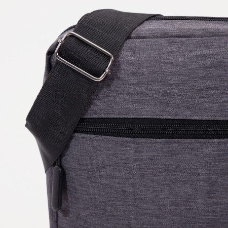 Male bag, gray color-4