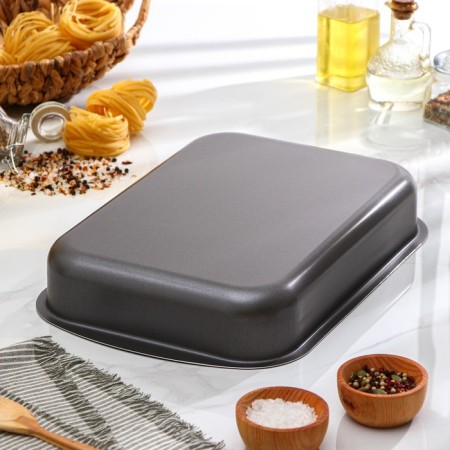Discovery, 39.5 × 27 × 6.5 cm, anti -stick coating, color gray-1