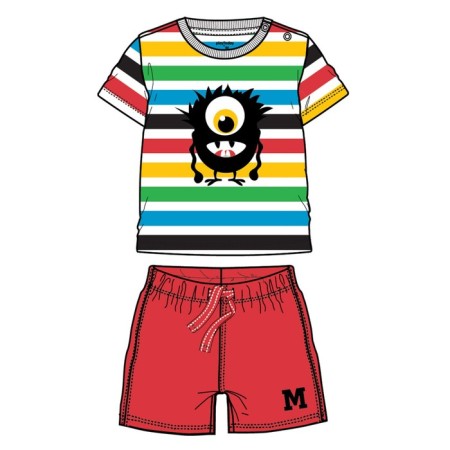 Set for a boy PlayTode: T -shirt and shorts, height 80 cm-6