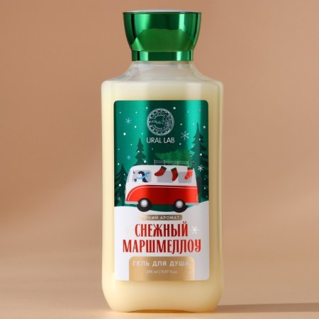 Shower gel, 295 ml, aroma snowmallow, Ural Lab-1