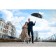 Umbrella female cane "If you read it, it rains", 8 knitting needles, d = 91 cm, black color