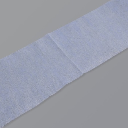 A set of disposable collars, in a roll, without a sticky layer, 8 × 40 cm, 100 pcs, the color of the blue-2