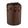 Border tape, 0.2 × 9 m, thickness 1.2 mm, plastic, curly, brown, mix, Greengo