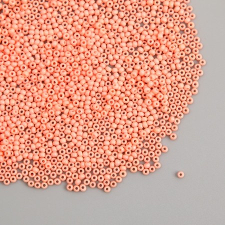 Glass bead 12/0 "apricot" smooth No. 686 450 gr-1