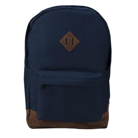 Backpack, lightning department, external pocket, blue color