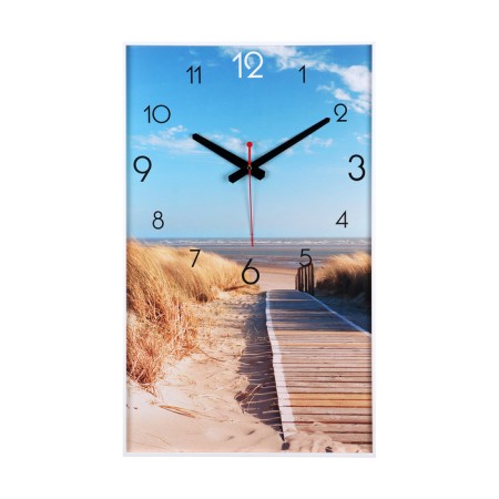 Carty clock, interior "beach", 57 x 35 x 4 cm, silent-2