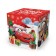Folding box “Happy New Year! Cars ”, New Year, size 20 × 20 × 20 cm.