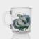 New Year's glass tea mug "Snakes", 200 ml, mix