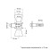 Latch 1202, with a latch, matte nickel color