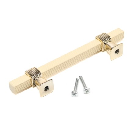 Cappio pk117 bracket handle, m/o 96 mm, beige color-4
