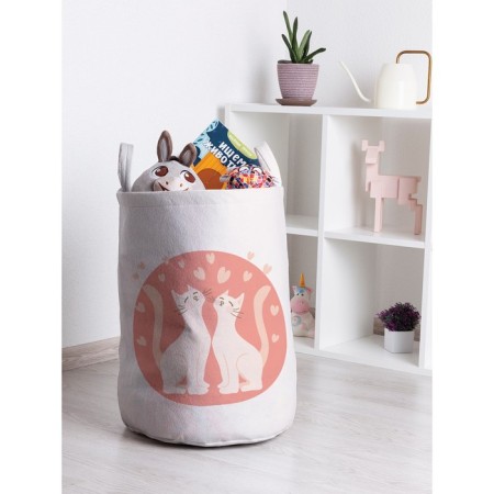 Basket for toys "Fly love, size 35x50 cm