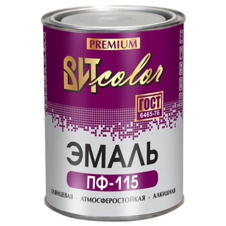 Enamel Vitcolor PF-115 White GOST 0.8kg