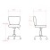 Senor chair, five -fell, soft element white