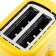 Toster KitFort KT-2050-5, 850 W, 7 fry modes, 2 toasts, yellow