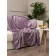 Texrepublic blanket, size 200x220 cm, lilac color