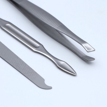 Manicure set, 6 items, in case, color mix-4