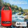 Yugana Germushka, PVC, waterproof 40 liters, two belts, red