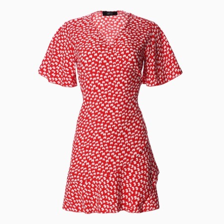 Women's dress Mist Flower, Red, R.48-7
