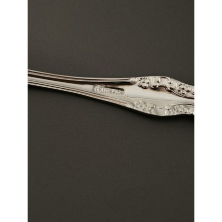 Dining room “Troika”, h = 19.5, thickness 2 mm, artistic painting, silver color-3