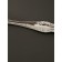 Dining room “Troika”, h = 19.5, thickness 2 mm, artistic painting, silver color