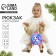 New Year's Baby backpack "Magic Snake", plush, purple color, for the New Year