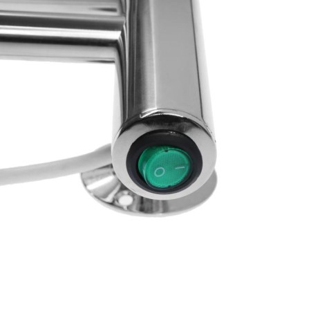 Bohemia electric heated towel rail, 500x800 mm, 11 crossbars, with a shelf-1