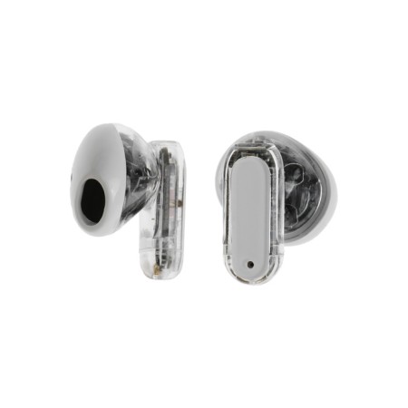 Wireless headphones Y89, TWS, inserts, BT 5.3, 30/300 mAh, transparent, white-1