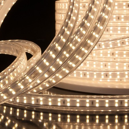 Elektrostandard LED strip, IP65, 2835, 180LED/m, 220V two -row, glow of daytime white-1