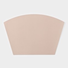 Serving napkin on the TEM table, 30 × 44 cm, peach color