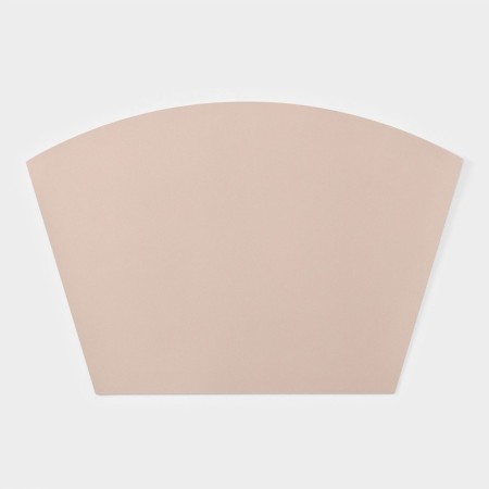 Serving napkin on the TEM table, 30 × 44 cm, peach color