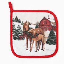 New Year. Take Ethel Norse Family Sarzha, 19x19cm, 100% HL, Vatin 250g/m2